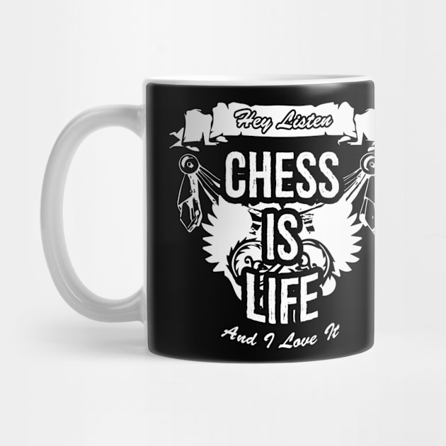 Chess Is Life Creative Job Typography Design by Stylomart